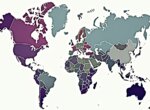 Карта потребления мяса по странам и видам